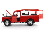 Land Rover red 1:24 Bburago diecast Scale Model car.