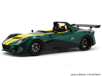Lotus 3 Eleven green 1:18 AUTOart composite scale model car.