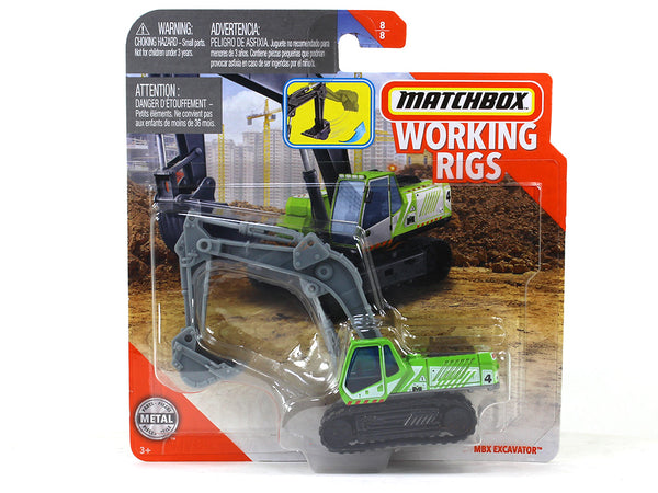 MBX Excavator 1:64 Matchbox collectible scale model car.