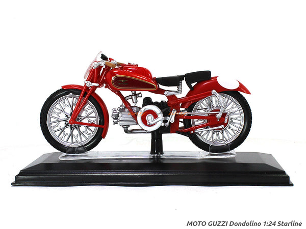 Moto Guzzi Dondolino 1:24 Starline diecast Scale Model Bike.