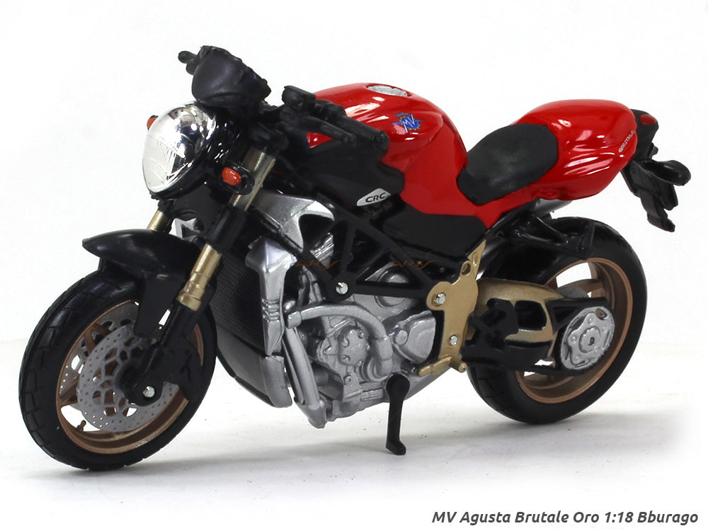 Miniature Moto MV Agusta Brutale S – Échelle 1/24 – Modèle Détaillé – Collection Ou Décoration