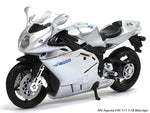 MV Agusta F4S 1+1 1:18 Bburago diecast scale model bike.