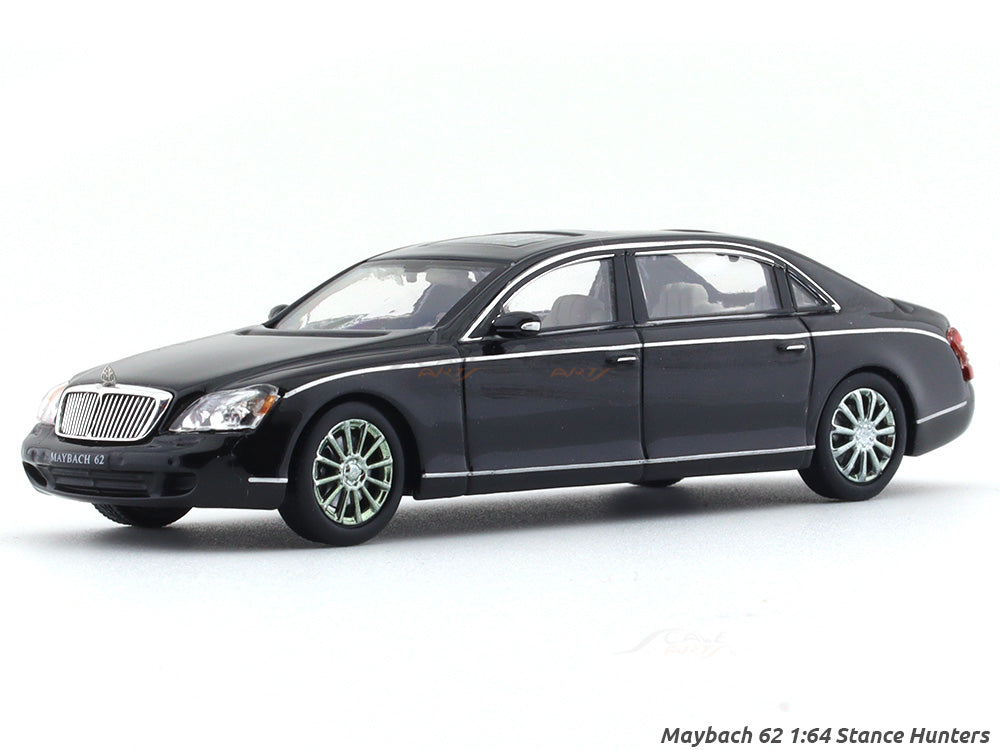 Maybach 62 Black 1:64 Stance Hunters diecast scale model car