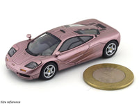 McLaren F1 purple 1:64 LCD Models diecast scale model car