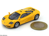 McLaren F1 yellow 1:64 LCD Models diecast scale model car