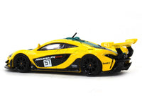 McLaren P1 GTR yellow 1:64 CM Model diecast scale model car.