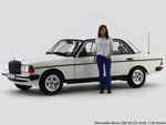 Mercedes-Benz 200 W123 AMG combo 1:18 Norev diecast scale model car collectible