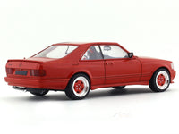 Broken Acrylic case : Mercedes-Benz 560 SEC AMG Widebody C126 Red 1:43 Solido diecast scale model car