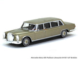 Mercedes-Benz 600 Pullman Limousine W100 gold 1:87 Brekina HO Scale Model