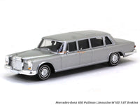 Mercedes-Benz 600 Pullman Limousine W100 silver 1:87 Brekina HO Scale Model