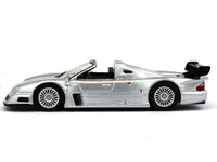 Mercedes-Benz CLK GTR Roadster silver 1:64 Kyosho diecast Scale Model car.