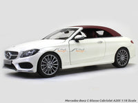 Mercedes-Benz C-klasse Cabriolet A205 1:18 iScale / Dealer edition diecast Scale Model Car.