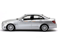 Mercedes-Benz C63 AMG silver 1:64 Kyosho diecast Scale Model car.