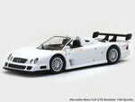 Mercedes-Benz CLK GTR Roadster white 1:64 Kyosho diecast Scale Model car.