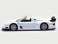 Mercedes-Benz CLK GTR Roadster white 1:64 Kyosho diecast Scale Model car.