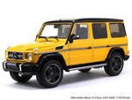 Mercedes-Benz G-Class G63 V8 AMG Solarbeam Yellow 1:18 iScale diecast scale model car.