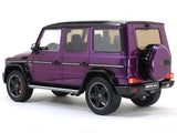 Mercedes-Benz G-Class G63 V8 AMG purple 1:18 iScale diecast scale model car.