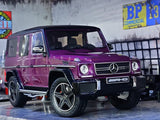 Mercedes-Benz G-Class G63 V8 AMG purple 1:18 iScale diecast scale model car.