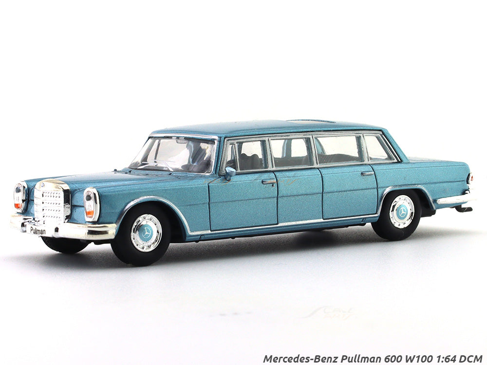 Mercedes-Benz Pullman 600 W100 blue 1:64 DCM diecast scale model