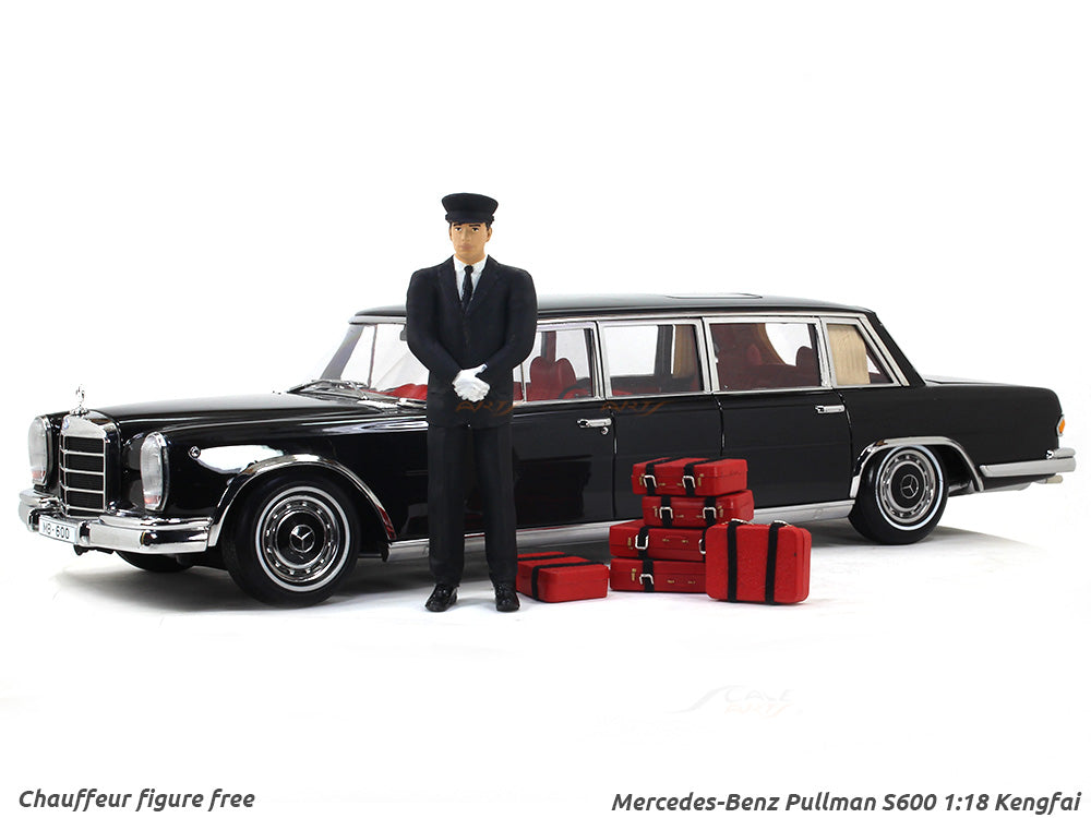 Mercedes-Benz Pullman S600 Black 1:18 Kengfai diecast scale model