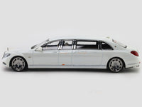 Mercedes-Benz Maybach S600 Pullman white 1:64 Stance Hunters diecast scale model car.