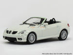 Mercedes-Benz SLK 55 AMG white 1:64 Kyosho diecast Scale Model car.