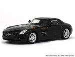 Mercedes-Benz SLS AMG black 1:64 Kyosho diecast Scale Model car.