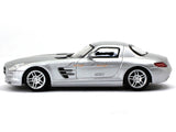 Mercedes-Benz SLS AMG silver 1:64 Kyosho diecast Scale Model car.