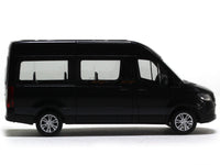 Mercedes-Benz Sprinter black 1:87 Herpa scale model miniature car.