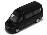 Mercedes-Benz Sprinter black 1:87 Herpa scale model miniature car.