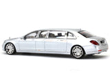 Mercedes Maybach S600 Pullman silver 1:64 Stance Hunters diecast scale model car.