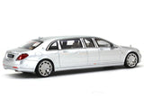 Mercedes Maybach S600 Pullman silver 1:64 Stance Hunters diecast scale model car.