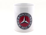 Mercedes-Benz inspired vintage design coffee mug