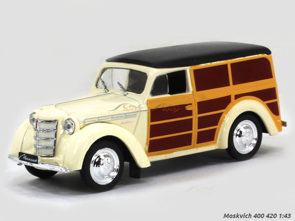 1947 Moskvich 400 420 1:43 diecast Scale Model Car.