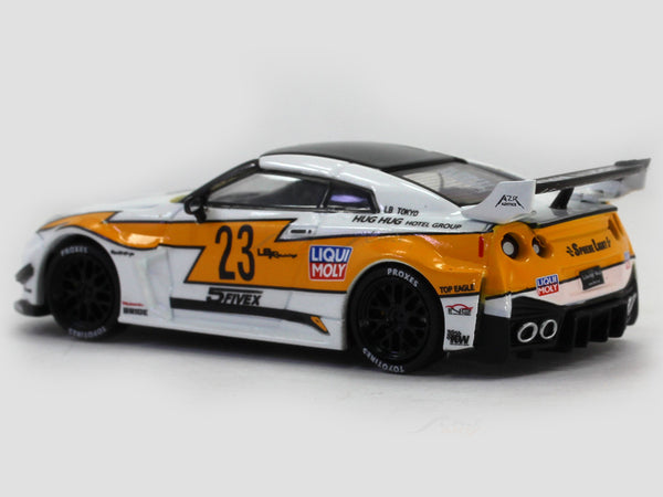 Nissan GT-R LBWK LB3.0 1:64 TimeMicro diecast scale miniature car ...