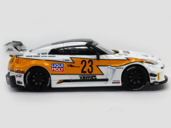 Nissan GT-R LBWK LB3.0 1:64 TimeMicro diecast scale miniature car ...