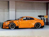 Nissan GT-R R35 Type 2 LB Works orange 1:18 Solido diecast Scale Model Car.
