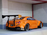 Nissan GT-R R35 Type 2 LB Works orange 1:18 Solido diecast Scale Model Car.
