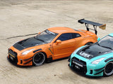 Nissan GT-R R35 Type 2 LB Works orange 1:18 Solido diecast Scale Model Car.