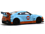 Nissan GTRR35 Gulf Deluxe 1:64 TimeMicro diecast scale miniature car.