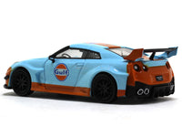 Nissan GTRR35 Gulf Deluxe 1:64 TimeMicro diecast scale miniature car.