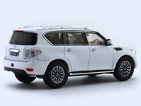 Nissan Patrol Y62 LHD white 1:64 GCD diecast scale model