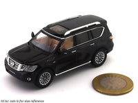 Nissan Patrol Y62 black 1:64 GCD diecast scale model