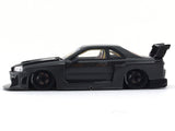 Nissan Skyline ER34 LBWK black 1:64 Stance Hunters Resin scale model car