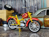 Omar Mon Ami 3V 1:18 Leo Models diecast scale model bike.