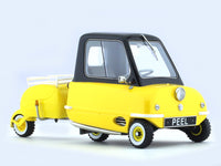 Peel 50 with trailer yellow 1:18 SUM Scale Model collectible