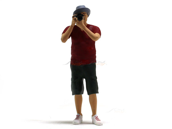 Generic Scale Figure Photographer generic 1:18 Scale Arts In scale model figure ...