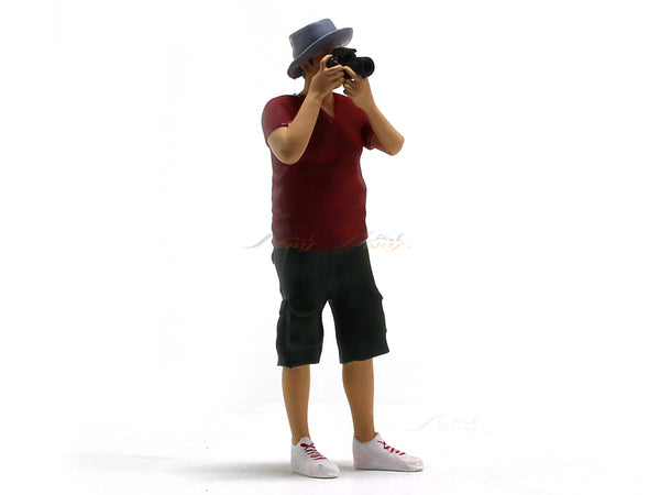 Generic Scale Figure Photographer generic 1:18 Scale Arts In scale model figure ...