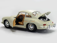 Porsche 356 Coupe Beige 1:24 Bburago diecast Scale Model car