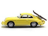 Porsche 356 Carrera 2 Ski vacation 1:64 Schuco diecast scale miniature car